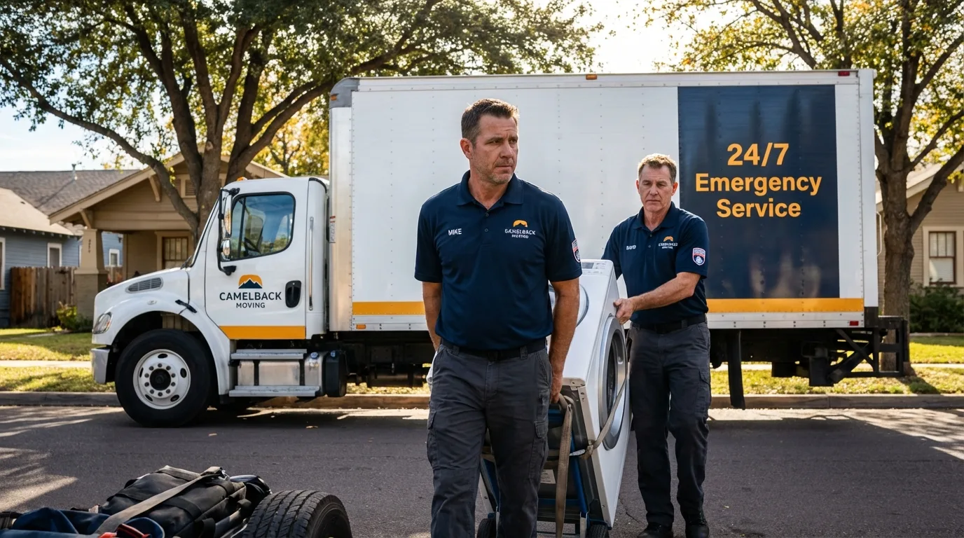 CamelBack Moving crew loading furniture in Port Monmouth, NJ