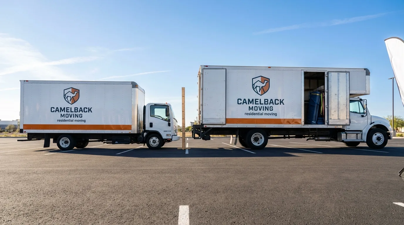 Moving truck size capacity guide in Port Monmouth